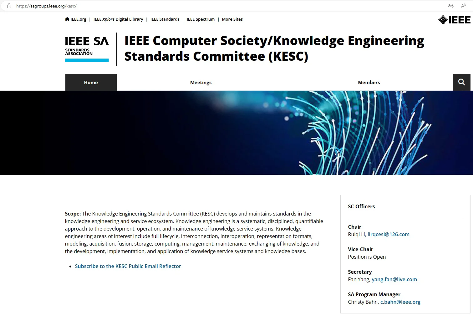 IEEE KESC 官网