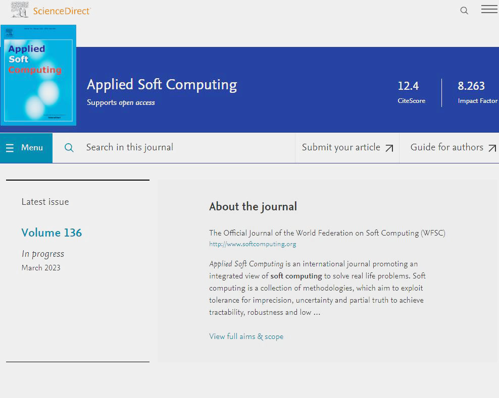 Applied Soft Computing