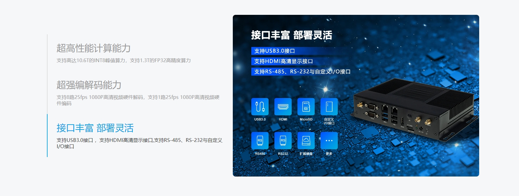 AI边缘计算盒子具备哪些特点