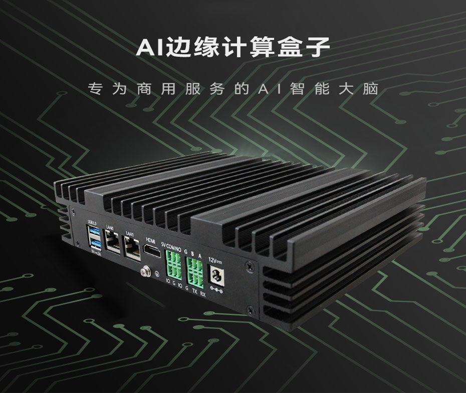BM1684高性能低功耗AI边缘计算盒子