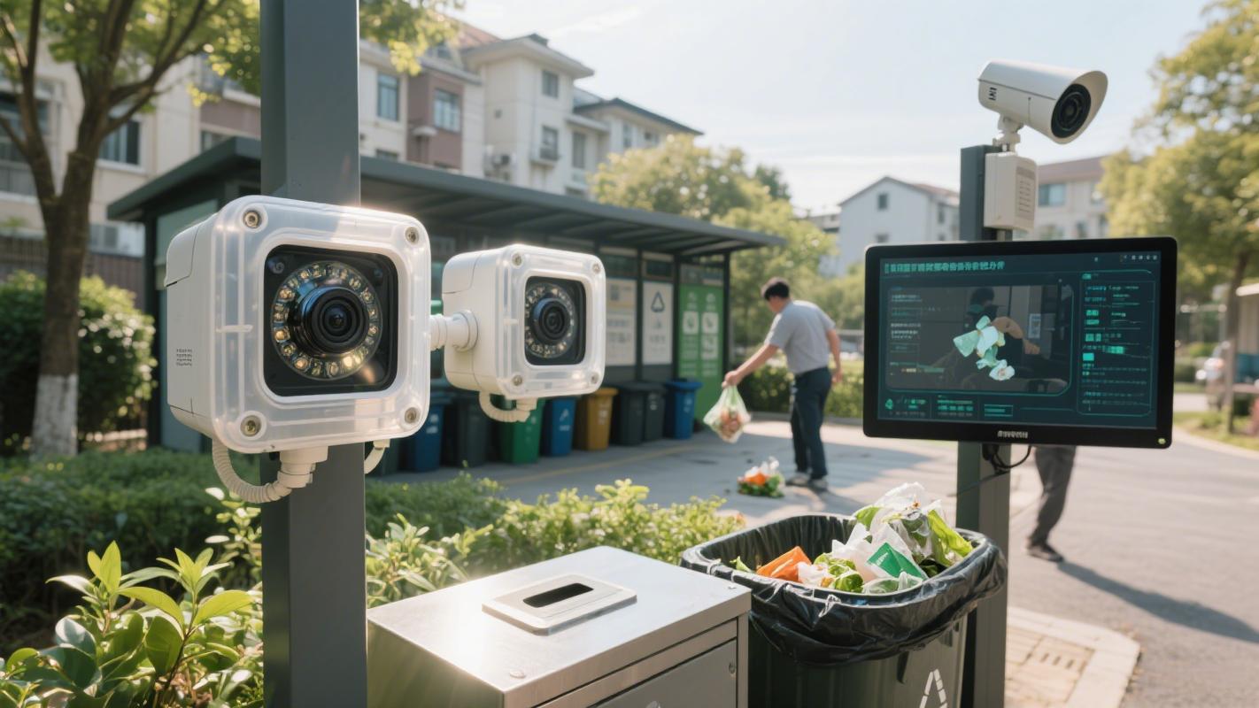垃圾分类ai监控摄像头怎么用-海康威视智能警戒摄像机、华为好望摄像机硬件安装与基础配置(图1)