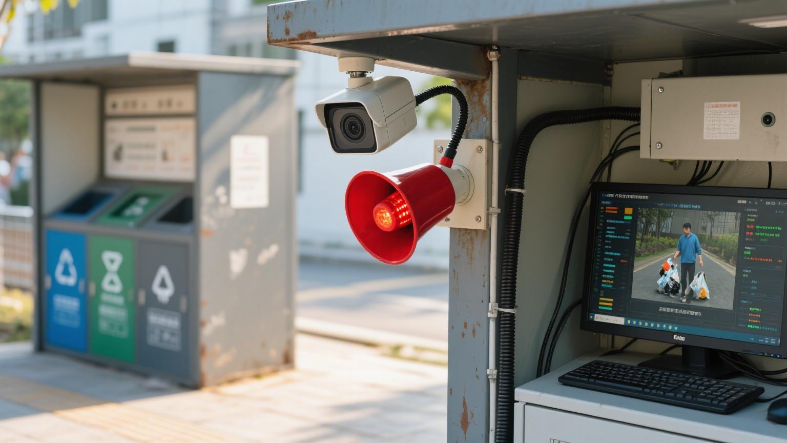 垃圾分类ai监控摄像头怎么用-海康威视智能警戒摄像机、华为好望摄像机硬件安装与基础配置(图2)
