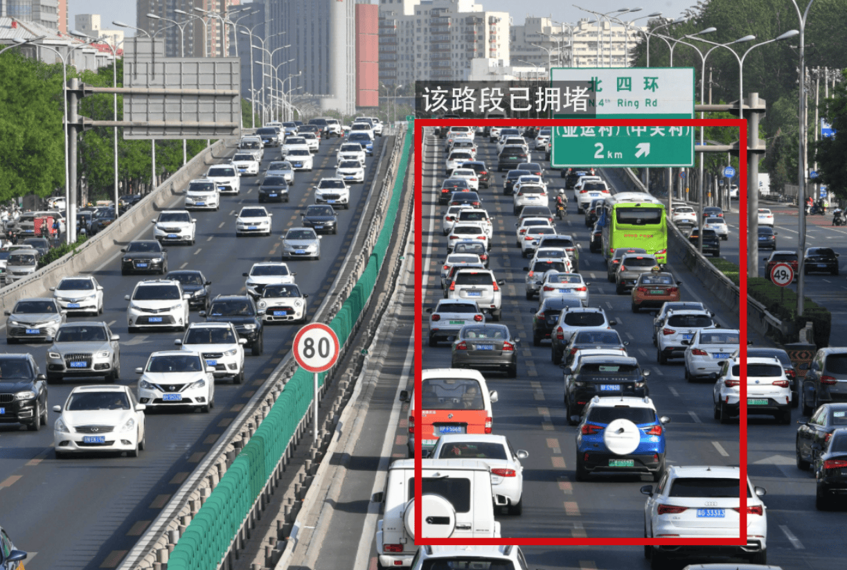 车辆拥堵