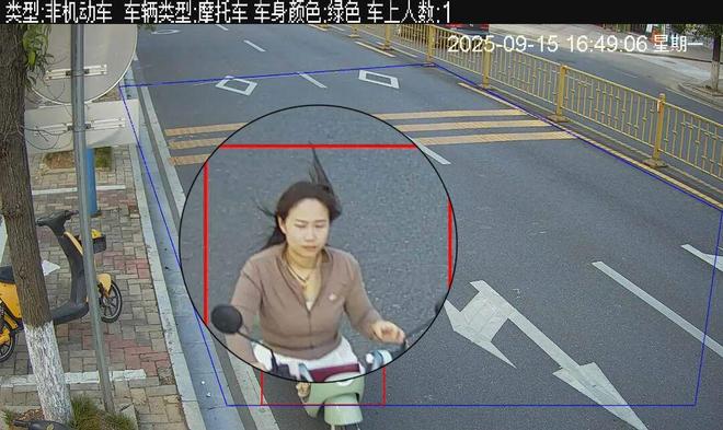 骑车未戴头盔-AI算法