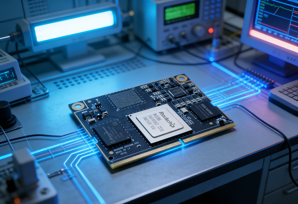 工业现场实测：万物纵横DM3588J开发板宽温版，-20℃~70℃依然稳如磐石(图1)