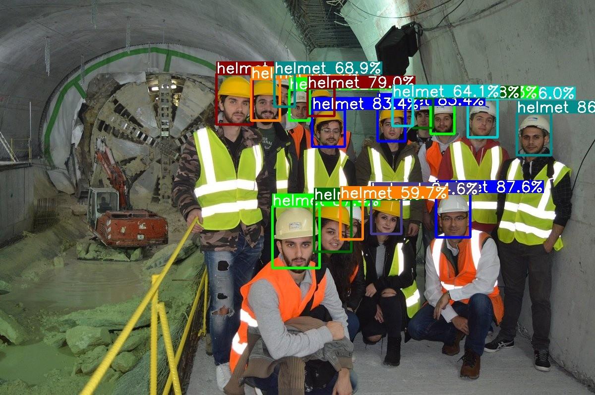 智慧工地必备！RV1126B 边缘计算盒子实时安全帽/越界检测(图2)