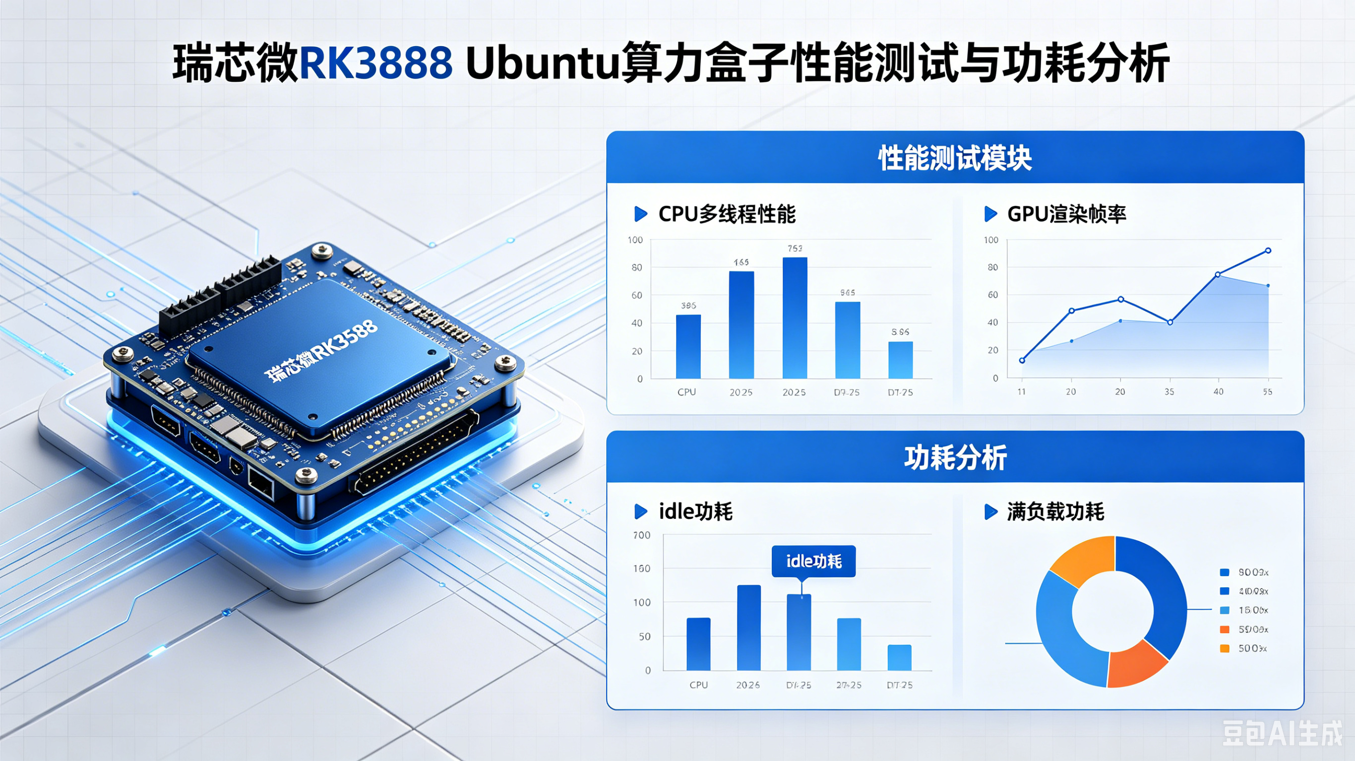 瑞芯微RK3588 Ubuntu算力盒子性能测试与功耗分析(图1)