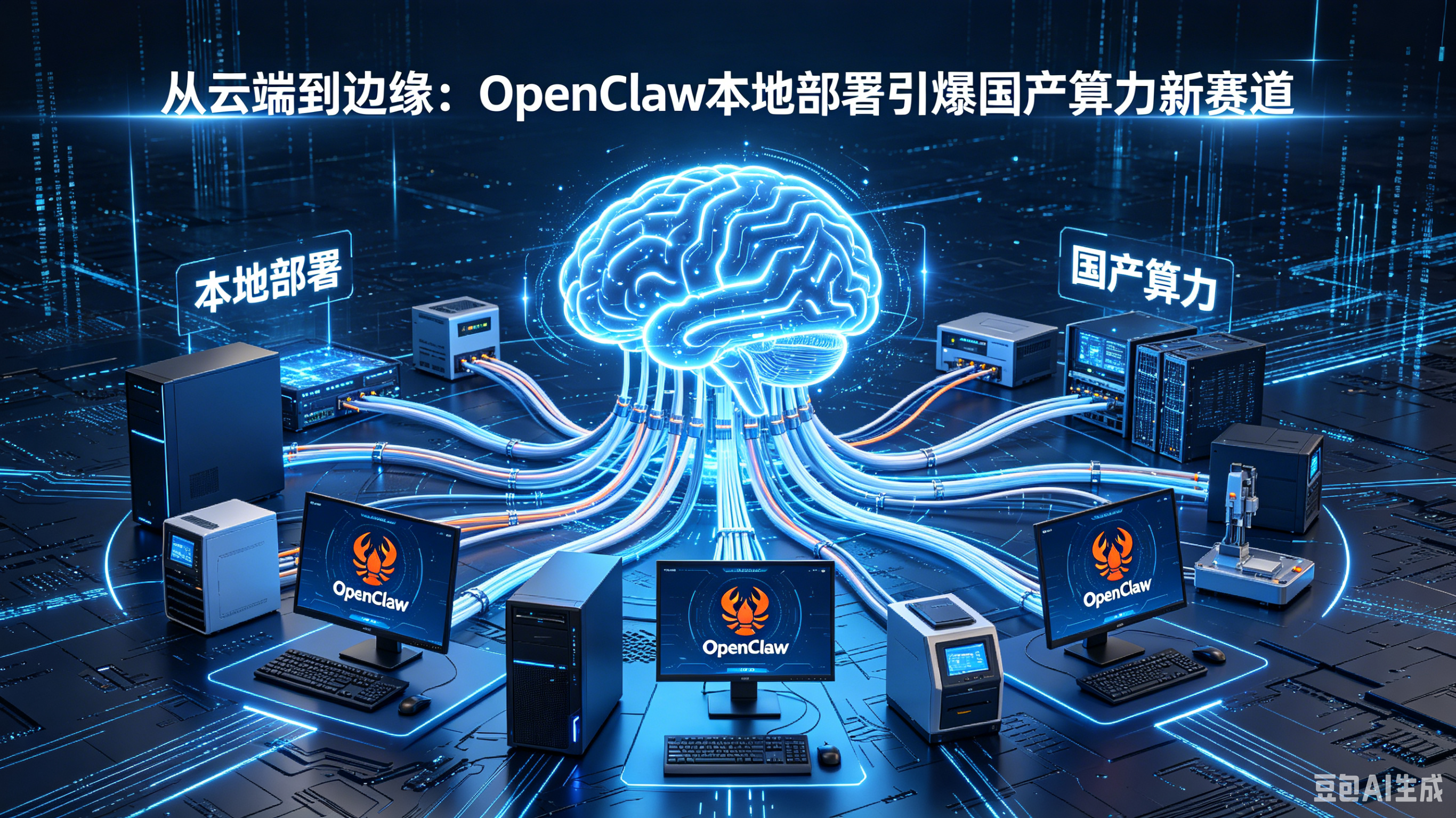 从云端到边缘:OpenClaw 本地部署引爆国产算力新赛道(图1)