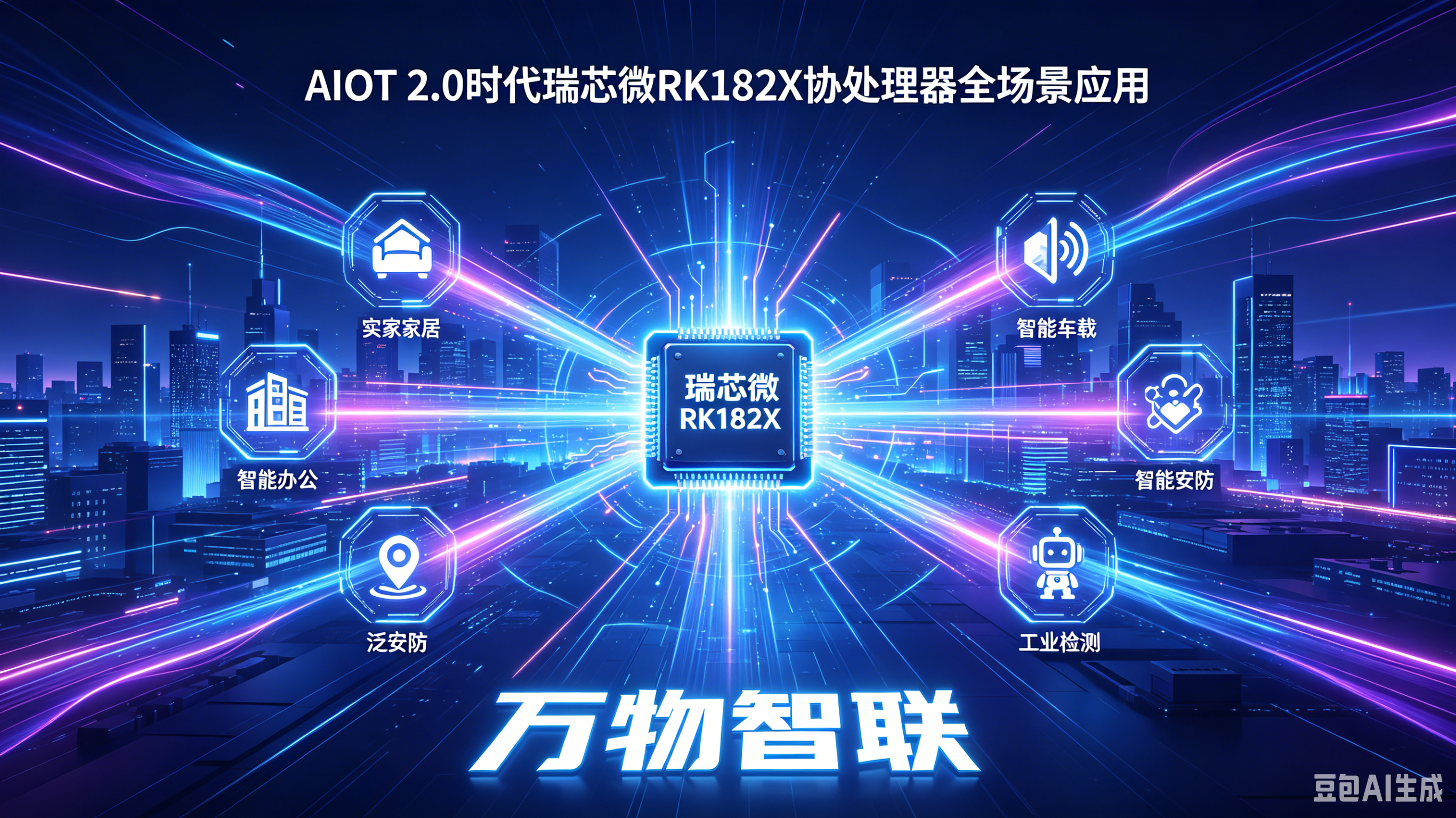落地千行百业,瑞芯微 RK182X 驱动 AIoT 2.0 场景体验全面革新(图1)