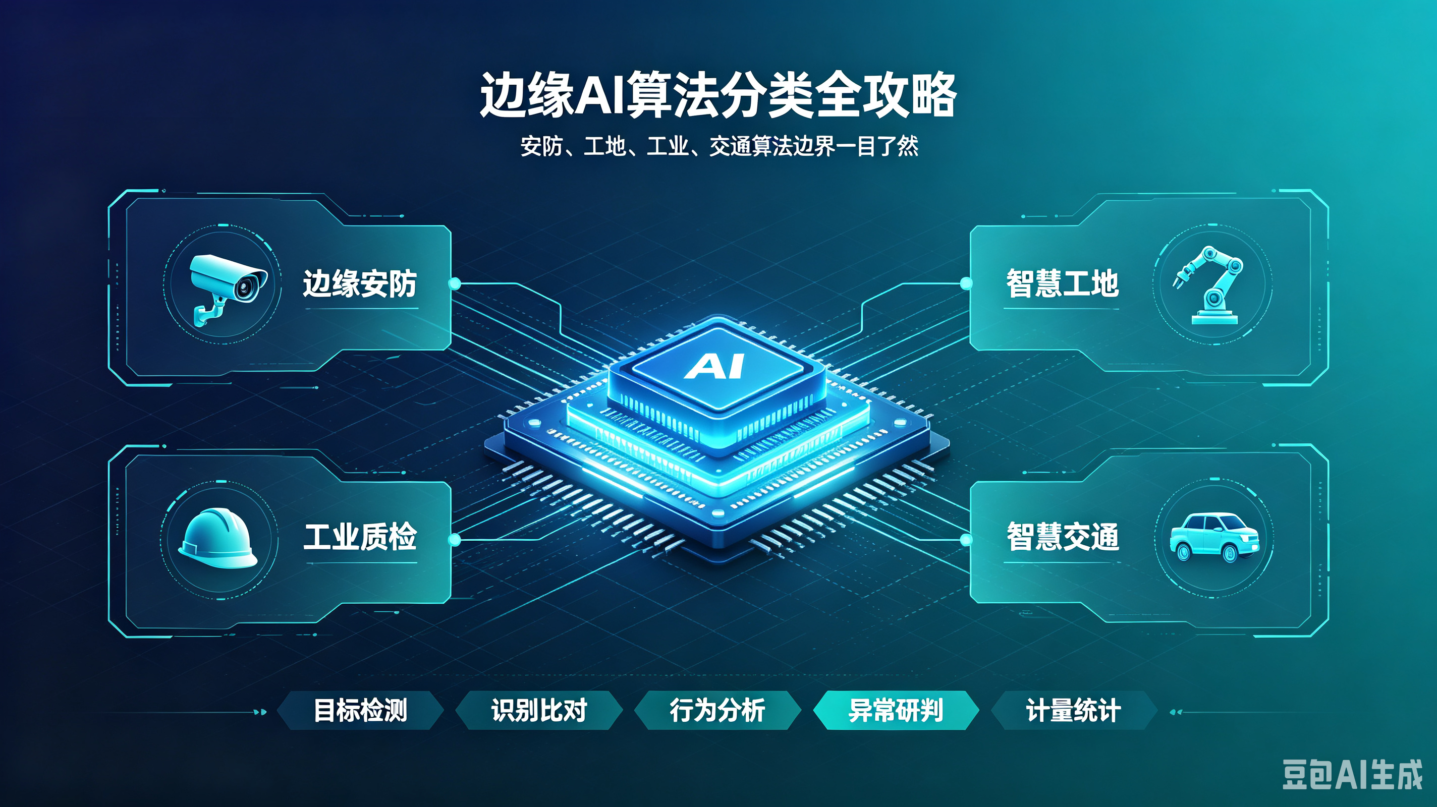 告别模糊认知！边缘安防、工业、工地、交通算法分类全攻略(图1)