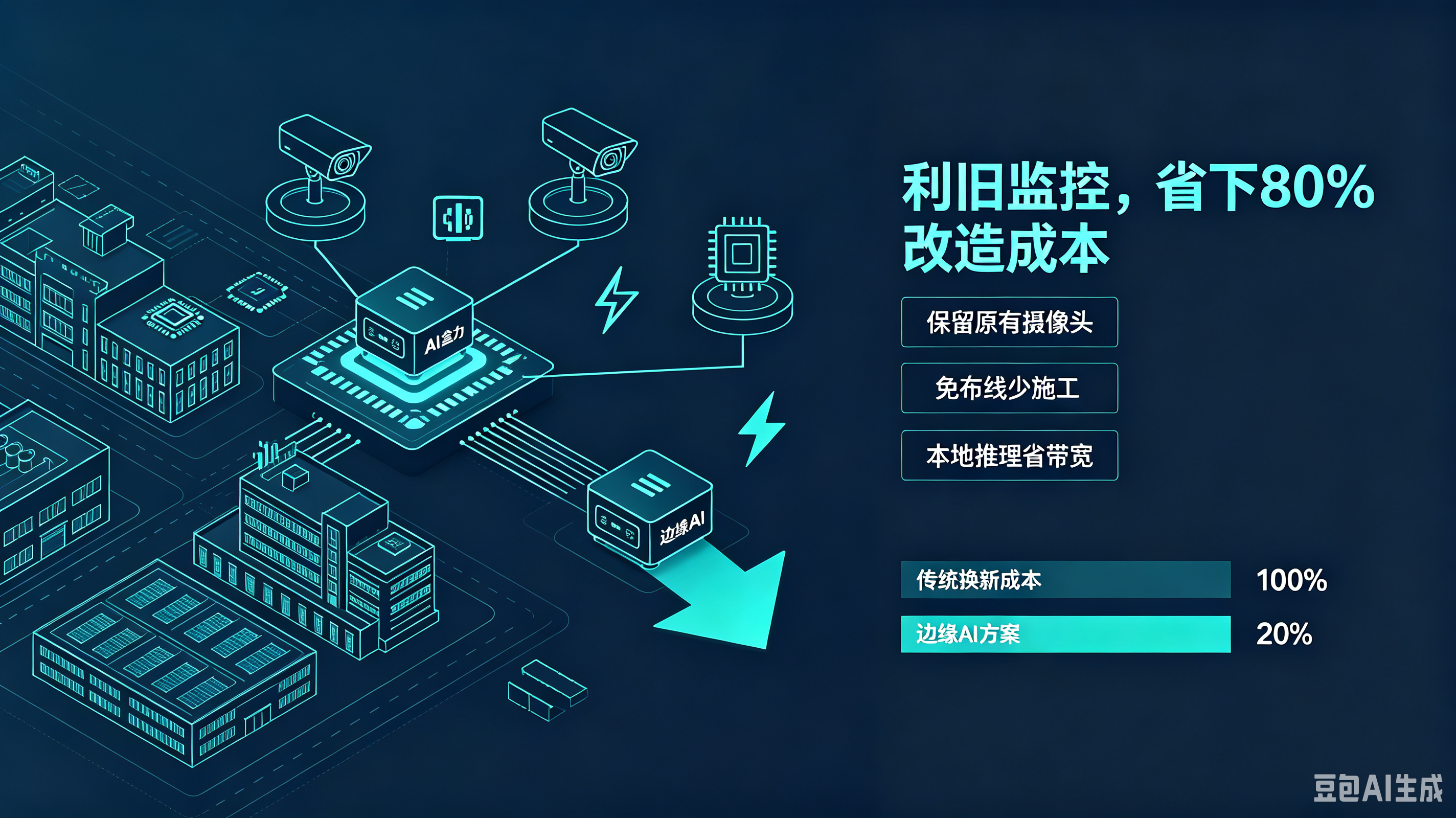利旧原有监控摄像头:边缘 AI 盒子如何帮企业省下 80% 改造成本?(图1)