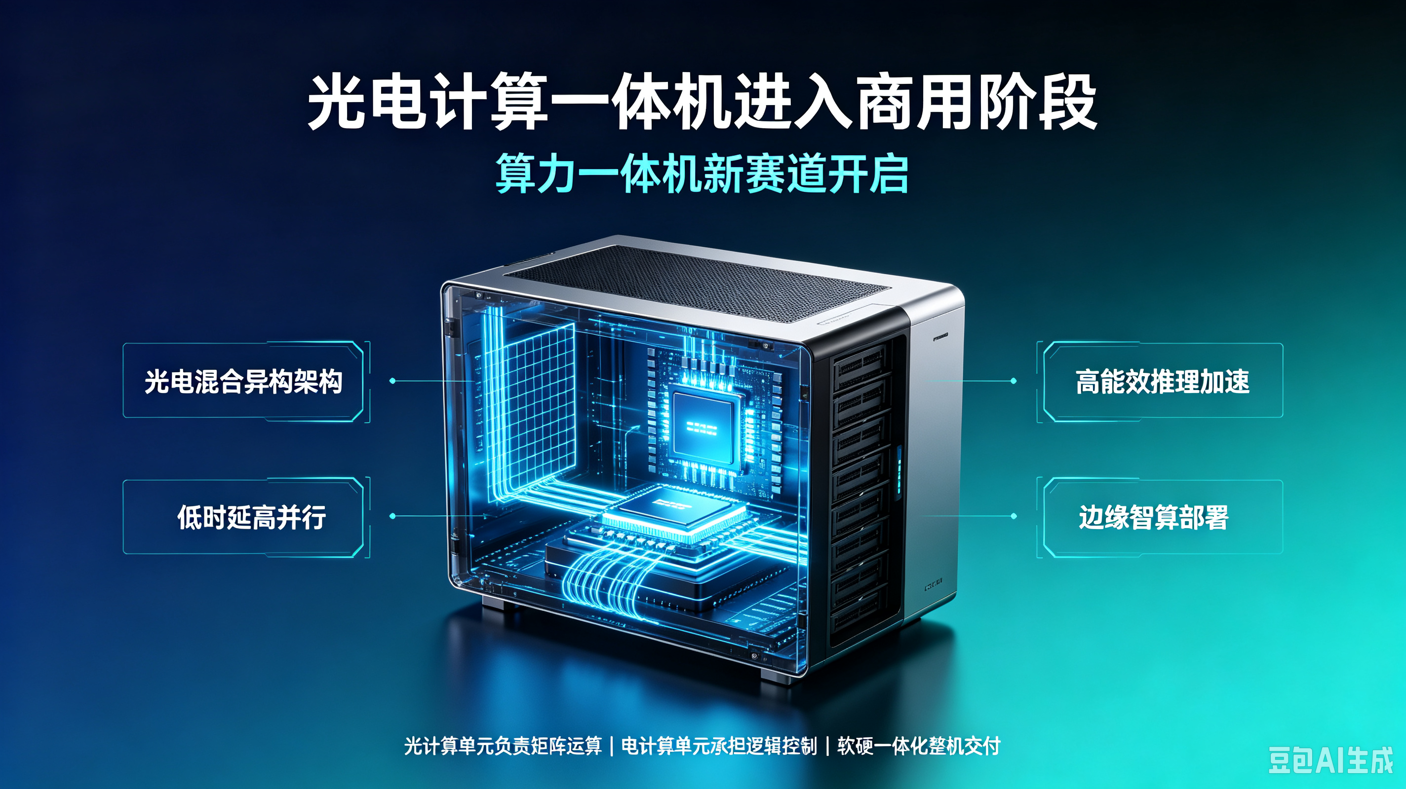 光电计算一体机进入商用阶段，算力一体机开启全新赛道