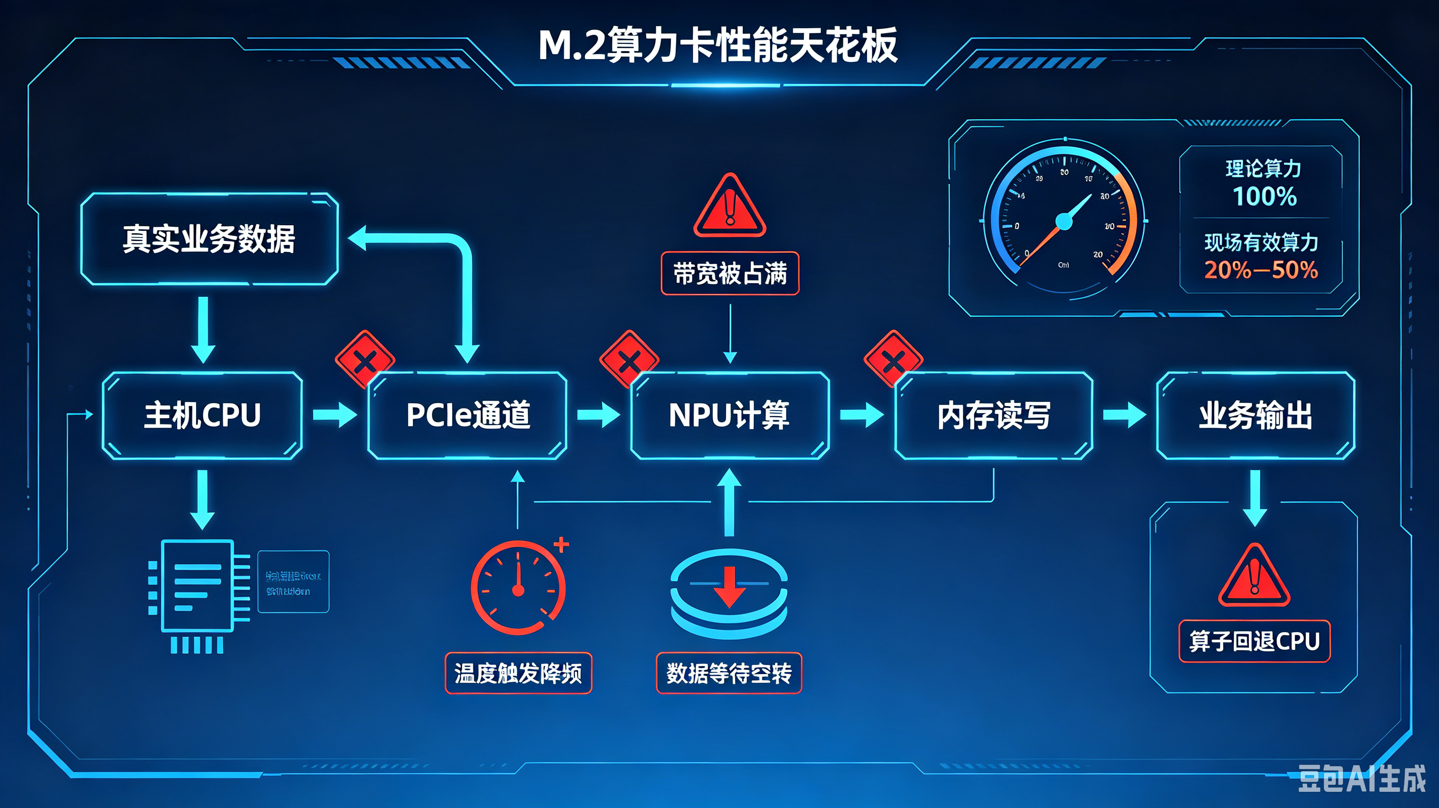 M.2国产算力卡项目踩坑:纸面算力很高,现场性能拉胯(图1)