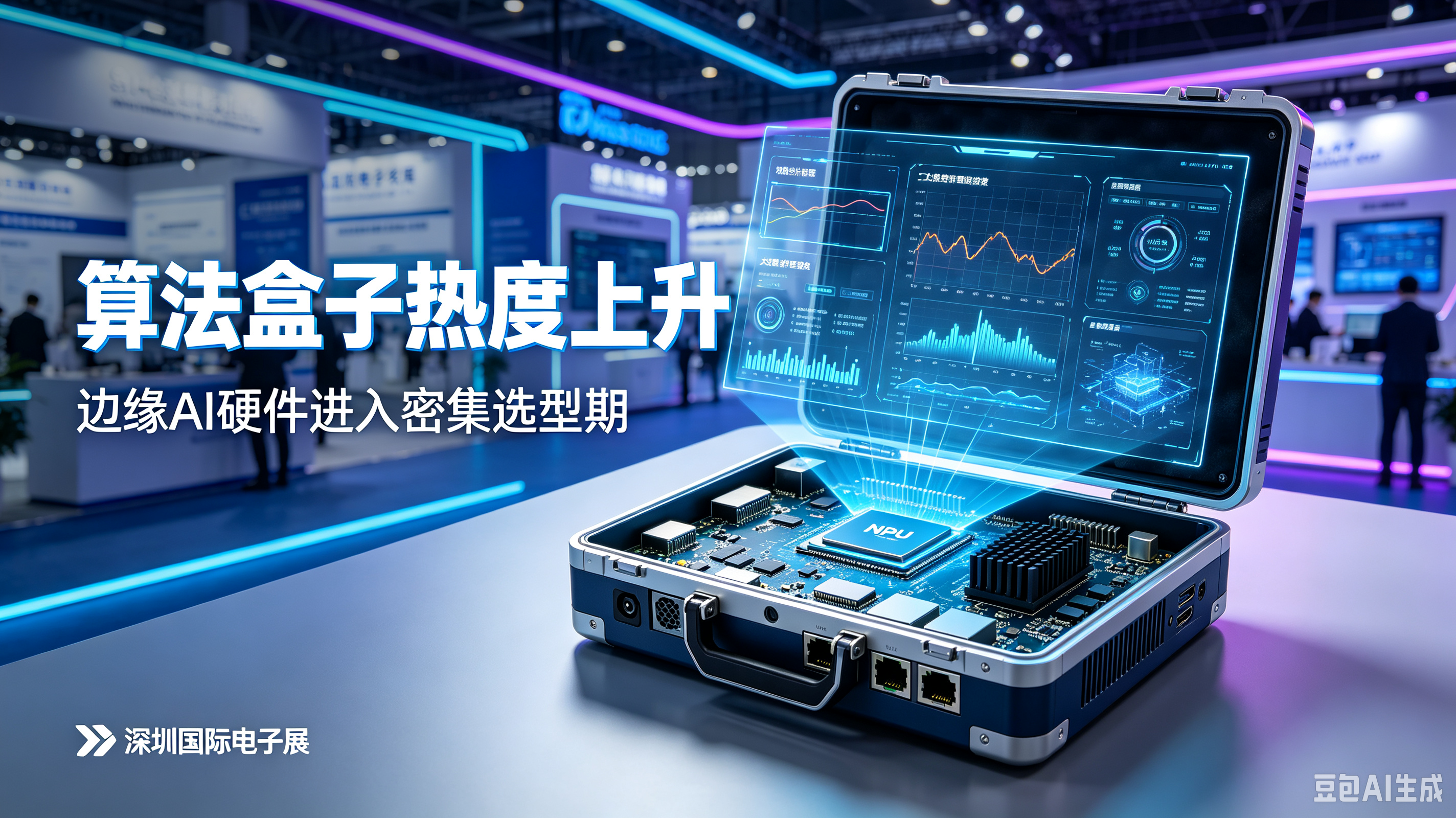 ELEXCON 2026｜边缘 AI 专区爆发，国产 NPU 与算法盒子集中亮相深圳电子展