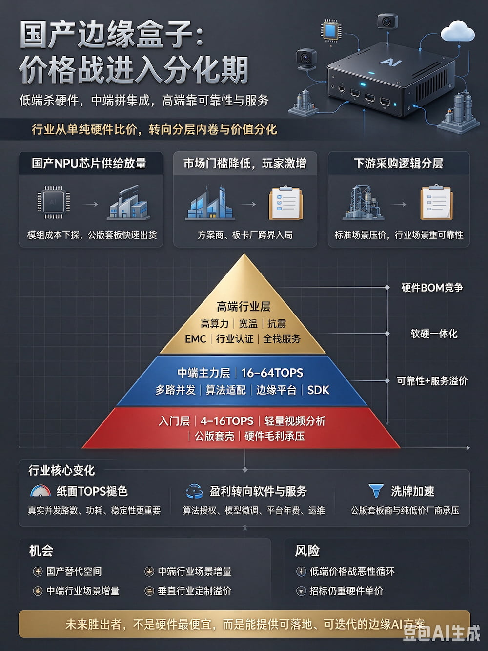 边缘算力行业观点:国产边缘盒子进入价格战分化期(图1)