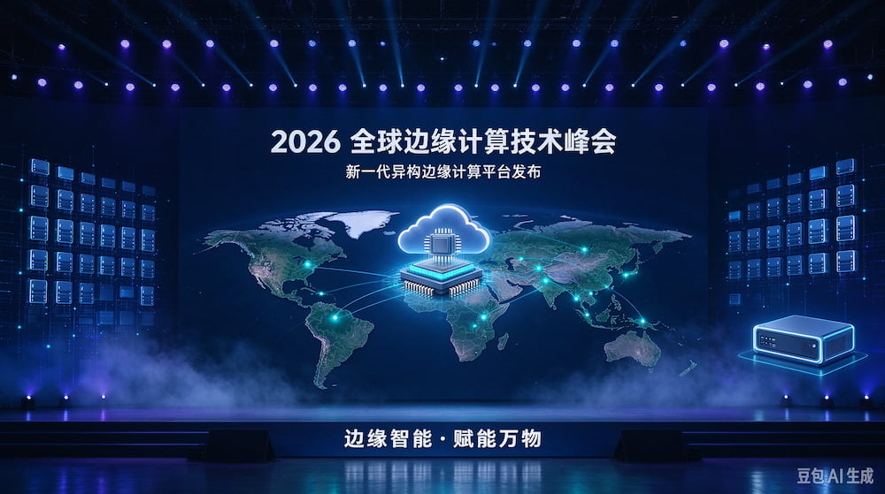 2026全球边缘计算技术峰会｜新一代异构边缘计算平台发布