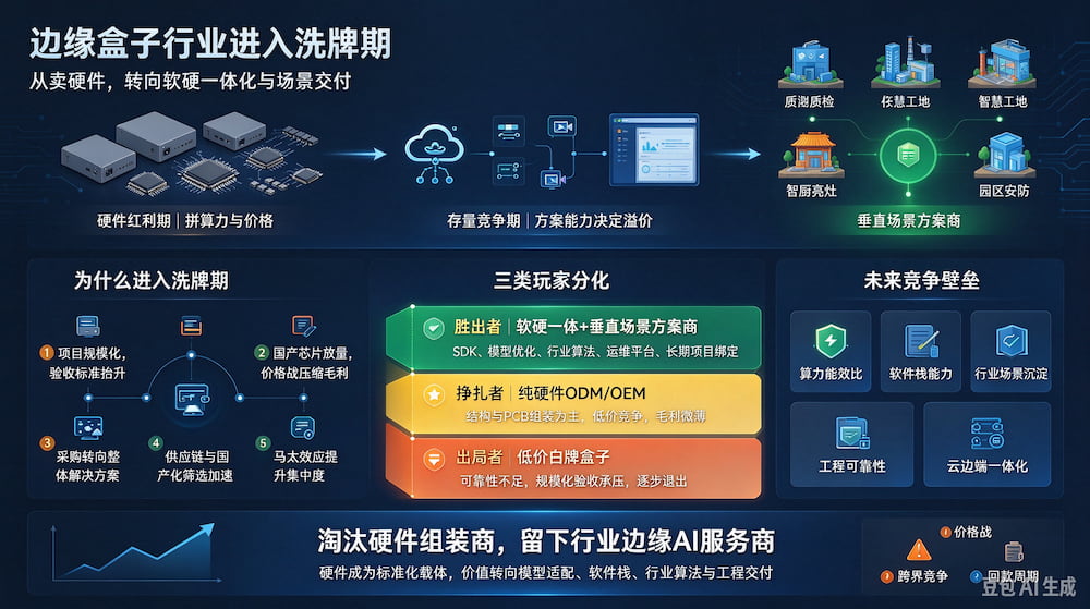 从拼 TOPS 到拼方案：边缘盒子洗牌，正在淘汰组装型厂商(图1)